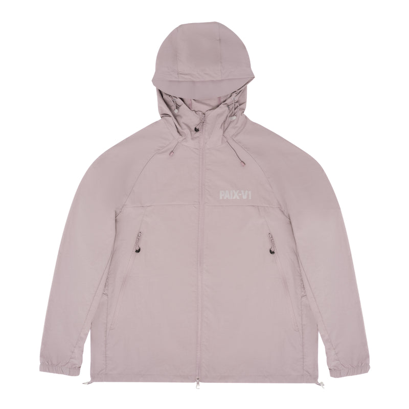 PAIX-V1 Windbreaker jacket in lilac